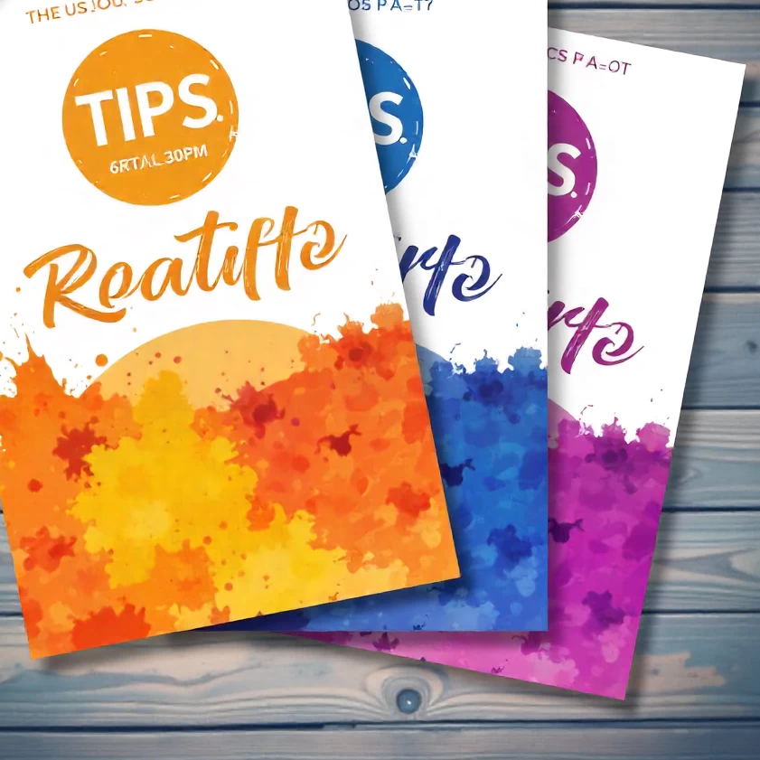 Drukowanie folderów reklamowych